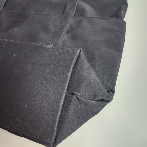 Baggallini Black Expandable Overnight Tote Bag Travel Bag Packable Zipper Pocket - Picture 10 of 16